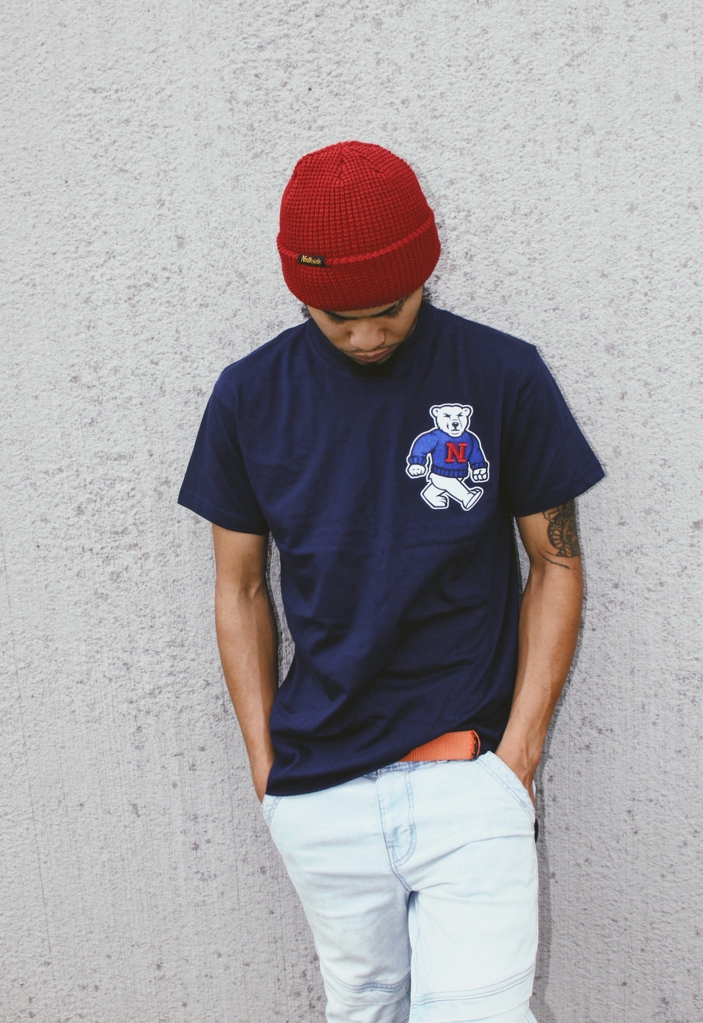 waffle knit ruby - NSOTM
